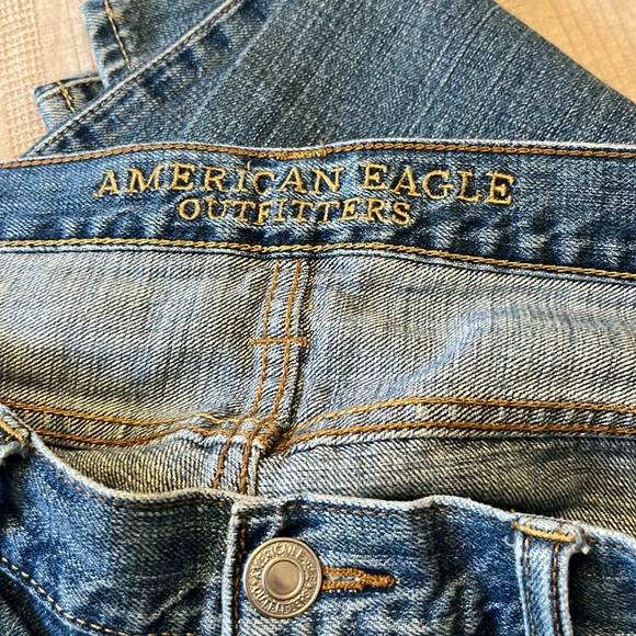 American Eagle men’s jeans, slim straight 33x30 - Picture 3 of 6
